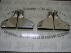 Auspuffblendensatz - Tail Spout Set  GM SS  200mm